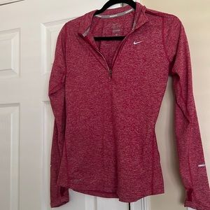 Nike dri-fit half zip up